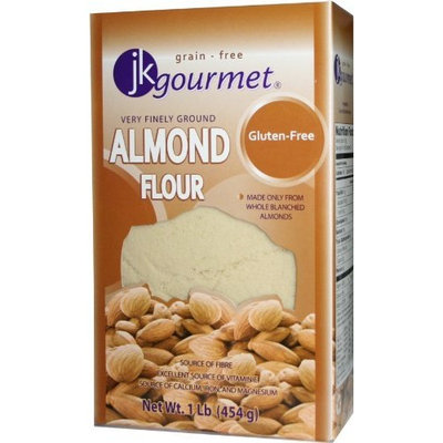 JK Gourmet Almond Flour, very finely-ground, 2 Lbs (2 Packages of 1 Lb)