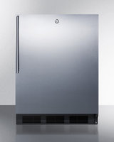 Summit AL752LBLSSHV 5.5 cu. ft. Freestanding All Refrigerator with Automatic Defrost, Front Lock and Thin Handle