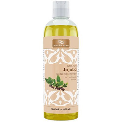 Beauty Aura #1 100 % Pure Jojoba Oil Is Cold Pressed From Best Quality Jojoba Seeds (16 Fl Oz)?