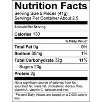Ferrara Candy Company Sathers Gummello Peachie Rings Gummy Candy, 3.75 Ounce Bag