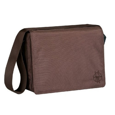 Lassig Small Messenger Diaper Bag, Glam Choco