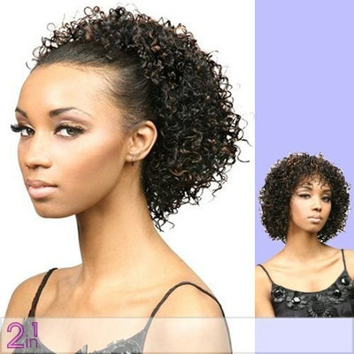 Motown Tress (FXLB-206) - Synthetic Half Wig in 1B