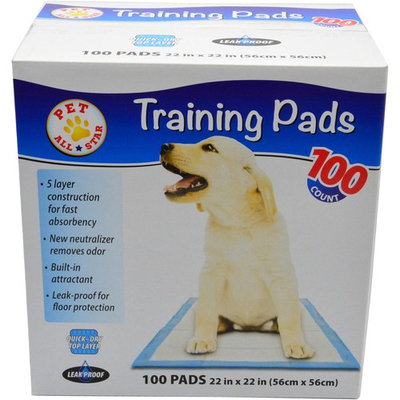 PET All Star Puppy Pads, 100 ct