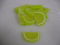 Cavalier Candies Fruit Slices Key Lime flavor jelly candy 1 pound