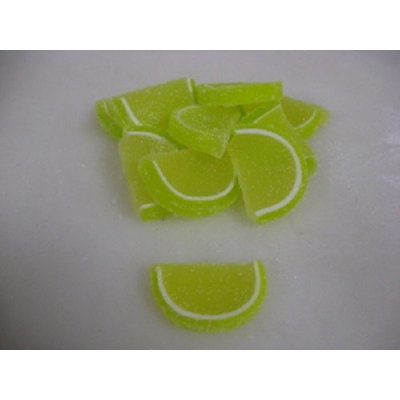 Cavalier Candies Fruit Slices Key Lime flavor jelly candy 1 pound