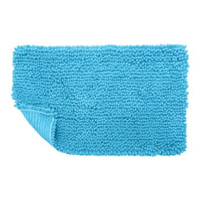 Sunham Lagoon Chenille Solid Bath Rug - 20'' x 34''
