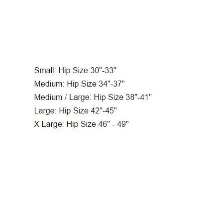 Ossur Double Hernia Truss Size: Medium / Large