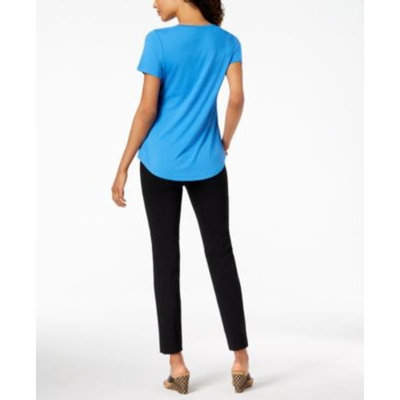Scoop-Neck Top & Embellished Pull-On Pants, Created for Macy's
