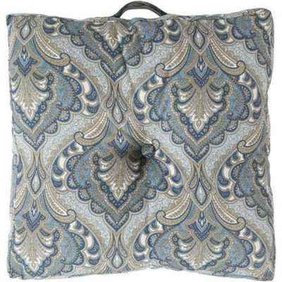 Surya 22 x 22 in. Polyester Decorative Floor Cushion Pillow