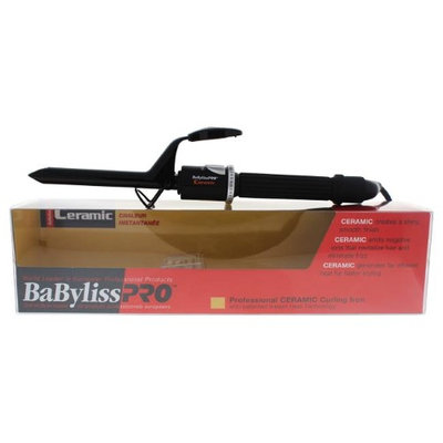 BaBylissPRO U-HC-12319 Professional Ceramic Curling Iron - Model No. BABC58SC - Black for Unisex - 0.625 in.