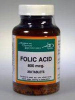 Folic Acid 800 mcg 250 tabs by American Dietary Labs