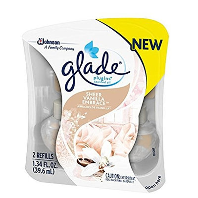 PlugIns Scented Oil Air Freshener Refill Pure Vanilla Joy,