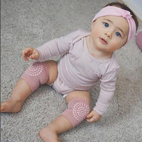 Unisex Baby Infant Toddler Soft Elastic Knee Elbow Brace Pads Cap Anti-slip Crawling Safety Protector Cushion Leg Sleeve Warmers