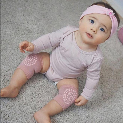 Unisex Baby Infant Toddler Soft Elastic Knee Elbow Brace Pads Cap Anti-slip Crawling Safety Protector Cushion Leg Sleeve Warmers