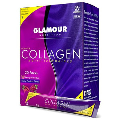 Glamour Nutrition Glamour Collagen Stick Packs, Berry Passion, 20 Ct