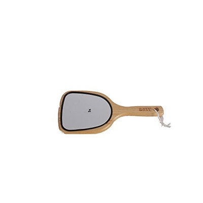 Large Wood Handle Dresser Mirror Bass Brushes 1 Mirror