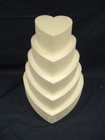 Heart Cake Dummy Polystyrene 8