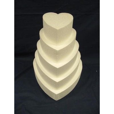 Heart Cake Dummy Polystyrene 8