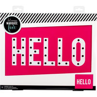 American Crafts Heidi Swapp Marquee Love Box-Hello 15