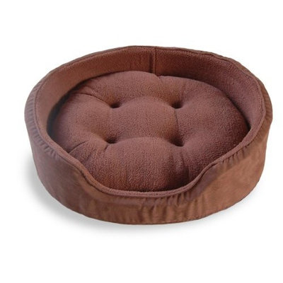 FurHaven Pet Dog Bed | Oval Pet Bed for Dogs & Cats - Available in Multiple Colors & Styles