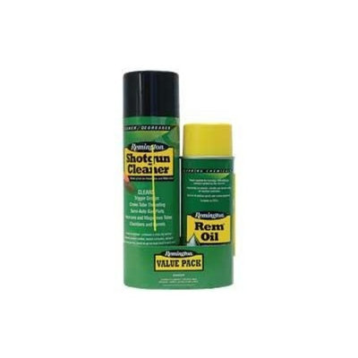 Remington Cleaning Combo Lube/Cleaner Liquid 10oz Oil/18oz Shotgun Cleaner Aerosol Can 18131