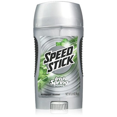 Mennen Speed Stick Deodorant Irish Spring Original, 2.7 Ounce (Pack of 4)