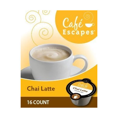 Cafe Escapes Chai Latte VUE Packs for VUE Brewers (80 VUE Packs)
