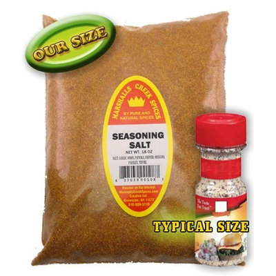 Marshalls Creek Spices SEASONING SALT REFILL - FRESHLY PACKED IN FOOD GRADE HEAT SEALED POUCHES
