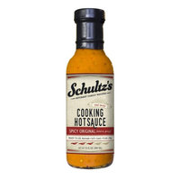 Schultz's Gourmet Cooking Hot Sauce, Spicy Original, 13 Oz