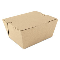 Sct ChampPak Carryout Boxes, 1lb, 4 3/8w x 3 1/2d x 2 1/2h, Brown