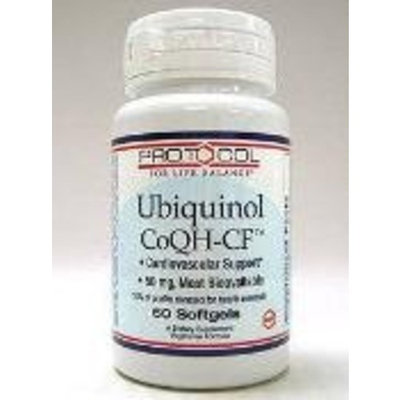 Protocol For Life Balance Ubiquinol CoQ10 Softgels, 60 Count