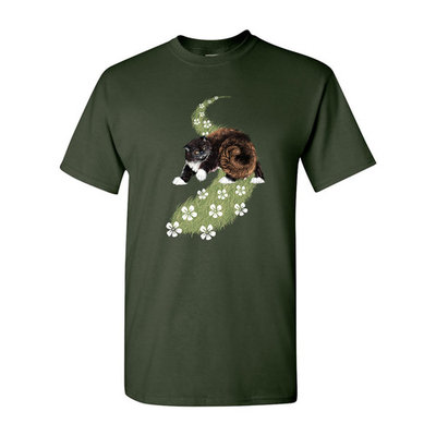 All Seeing Cat Animal Pet Tanya Ramsey Artworks Art DT Adult T-Shirt Tee
