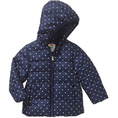 Baby Toddler Girl Bubble Puffer Jacket