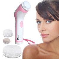 ToiletTree Products Face and Body Brush, Pink