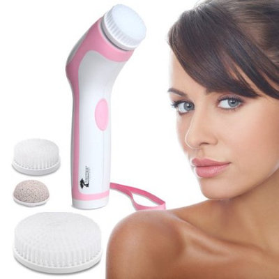 ToiletTree Products Face and Body Brush, Pink
