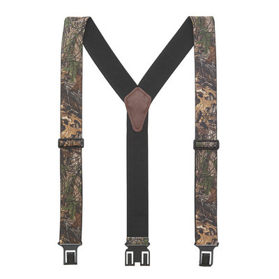 Perry Camo Suspenders - Belt Clip