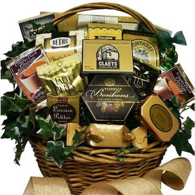 Sweet Sensations Cookie, Candy and Treats Gift Basket - LARGE (Candy Option)