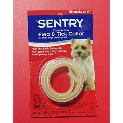Sentry Dual Action Flea & Tick Collar Dogs (fits 14