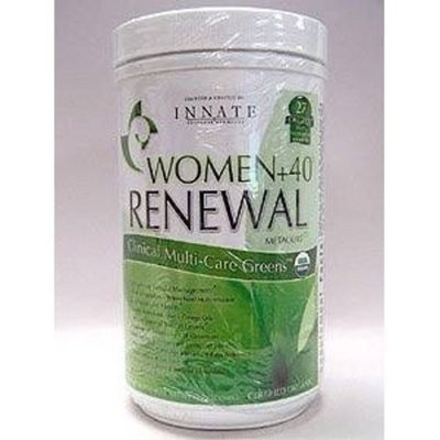 INNATE Response Formulas - Women+40 Greens, Renewal Greens Blend with Gender Specific Herbs for Women Over 40, 300 Grams