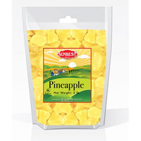 SUNBEST Dried Pineapple Chunks 5 Lbs in Resealable Bag