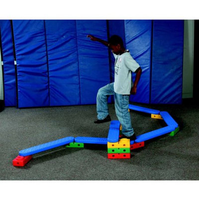 Kiddies Paradise Abilitations Integrations On-The-Move Climbing and Balancing System Set with Storage Bag