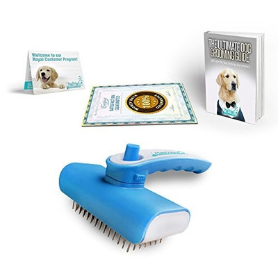 Dog Brush Selfcleaning – Shedding Tool for Dogs – Several Size and Colors of Dog Brushes for Shedding – Comfortable Grip Handle – Comes with FREE eBook Guide on Dog Grooming – 100% MONEY BACK GUARANTEE – Buy Now!
