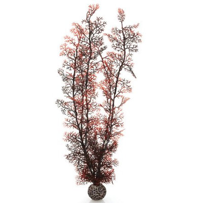 biOrb Sea Fan Aquarium Artificial Plants - Crimson (Red) - XL