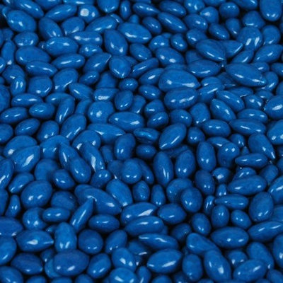 Dark Blue Sunbursts Chocolate Covered Sunflower Seeds, 10LBS