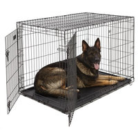 Mid-west Homes For Pets MidWest iCrate Folding Double Door Dog Crate, Size: X Large 48L x 30W x 33H inches