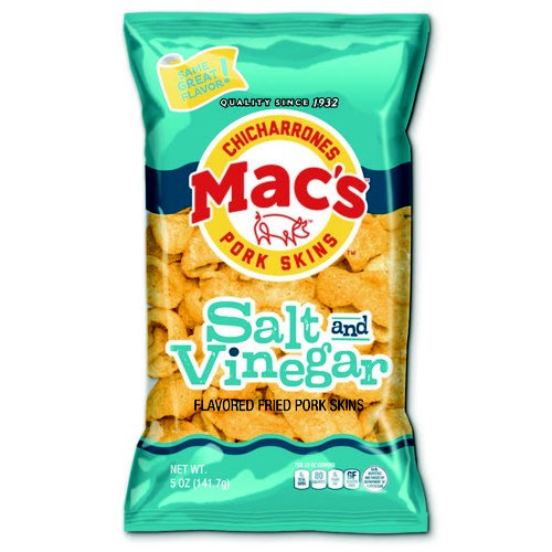 Mac's Salt & Vinegar Pork Skins 5oz Reviews 2019