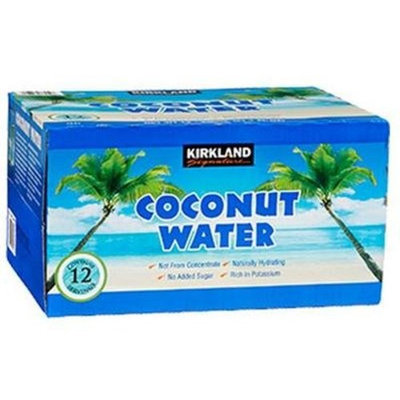 Kirkland Signature Organic Coconut Water 12 Count, 11.1 Ounce