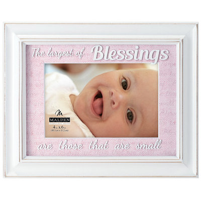 Malden 4'' x 6'' Blessings Matted Picture Frame