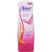 Nair Hair Remover Lotion with Baby Oil, For smooth & Radiant Skin, 9 oz.