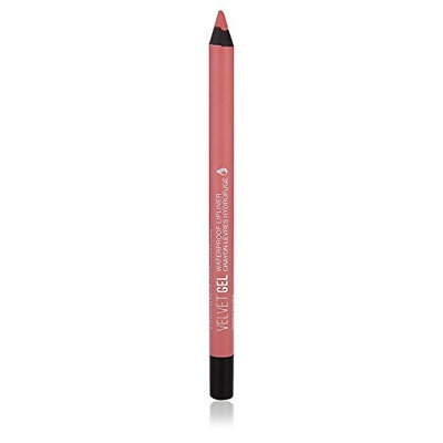 Marcelle Velvet Gel Waterproof Lip Liner, Rosy Nude, Hypoallergenic and Fragrance-Free, 0.04 oz